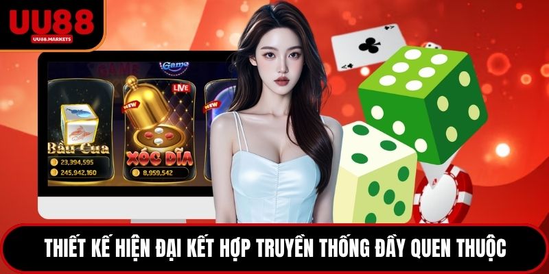 Thiết kế hiện đại kết hợp truyền thống đầy quen thuộc